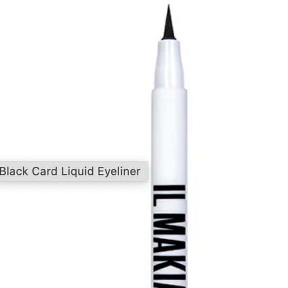 IL Makiage Black Card Liquid Eyeliner Ultra-Black Waterproof Liner- NIB - Picture 4 of 4